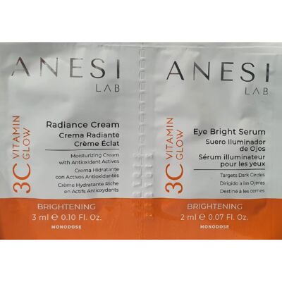 Anesi 3C Radiance Cream 1x3 ml, Eye Bright Serum 1x2 ml