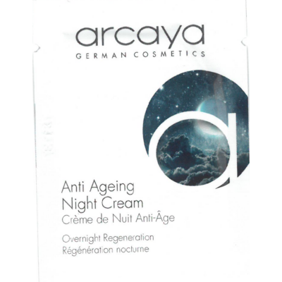Arcaya Anti-Ageing Night Cream, krém 2,5 ml minta, No.: 135s