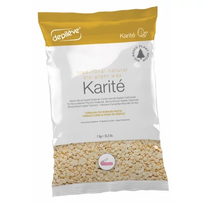 Depiléve Bio Karité 500 gr szerecsendiós gyantagranulátum