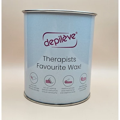Depiléve üres konzerv doboz, 800 gr-os melegítőbe