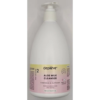 Depileve Milk Cleanser - Gyantázás utáni tisztító tej 500 ml