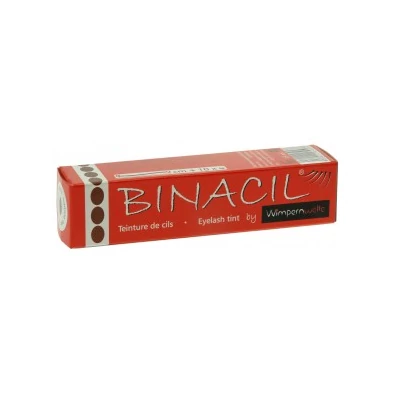 Binacil tartós szemöldök és szempilla festék - natur barna 15 ml